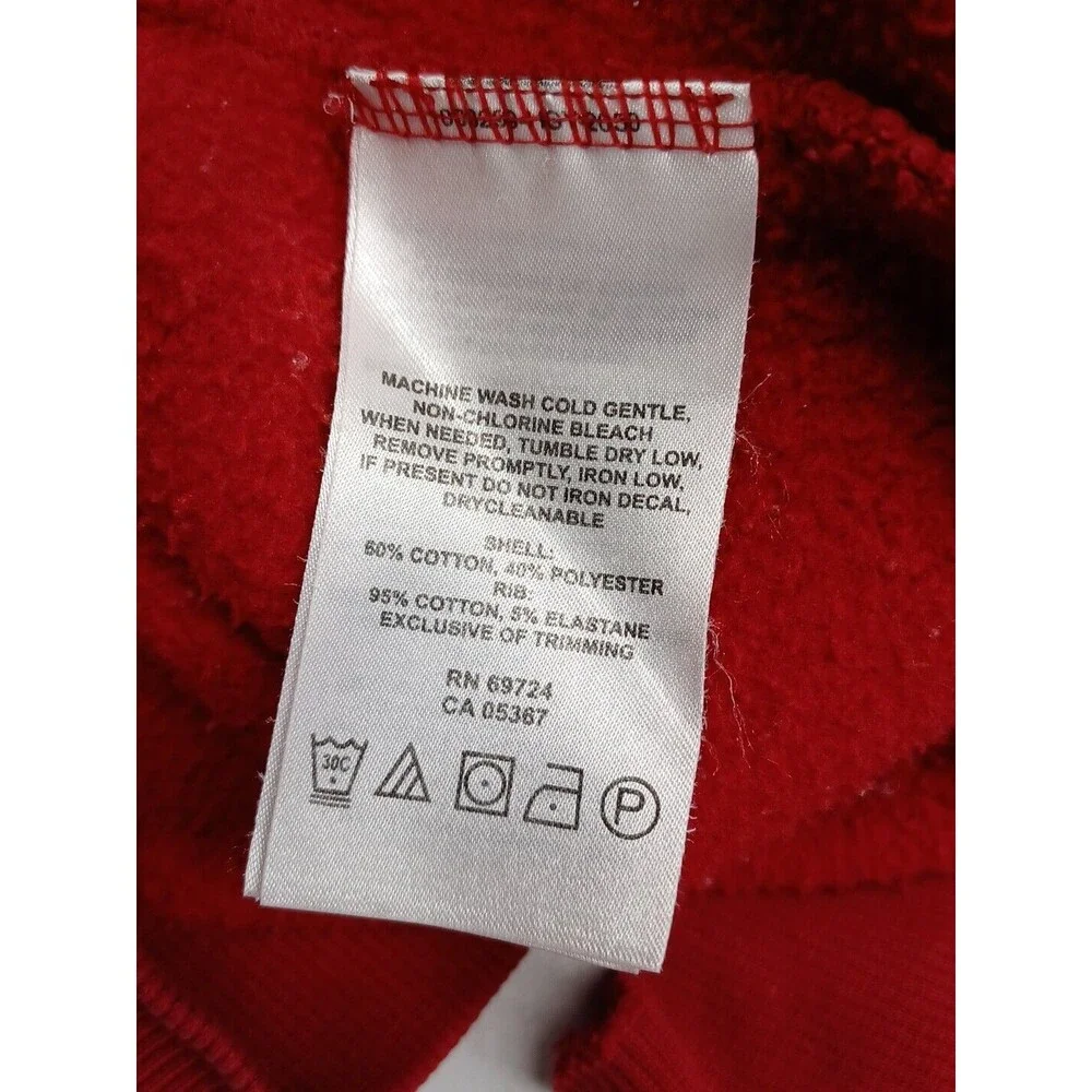 Columbia Crewneck Red Sweatshirt Mens XL Casual Outdoor